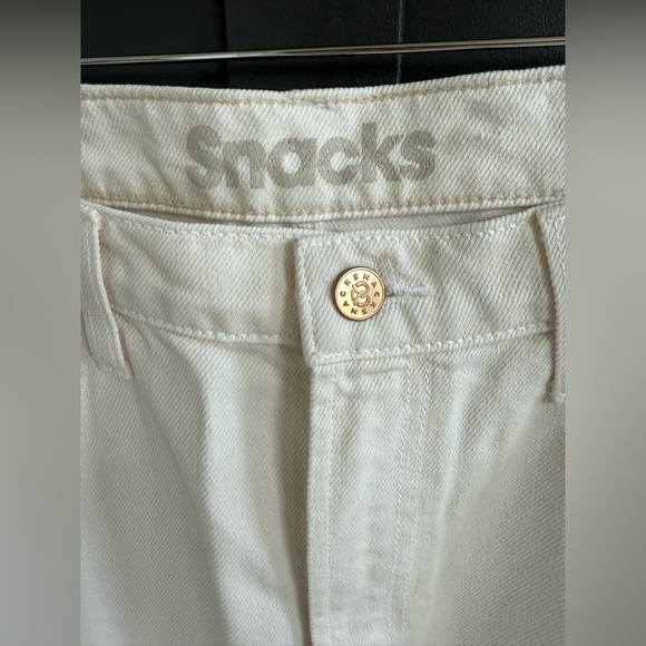 MOTHER SNACKS! The Fun Dip off white Cargo Skirt • 28 - Picture 5 of 11